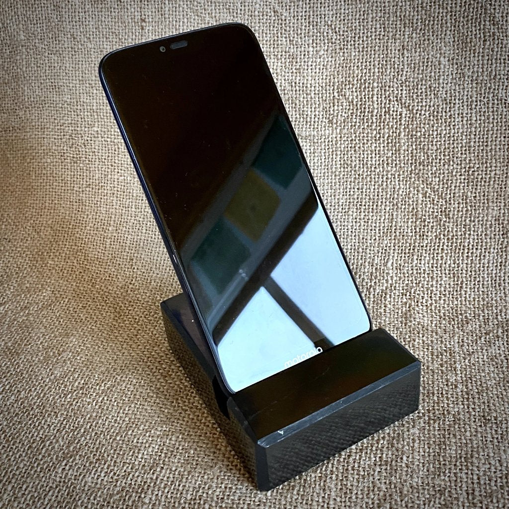 Genuine Black Shungite Cell Phone Stand