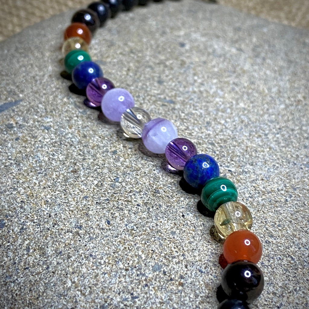 Chakra Gemstone Beads Energy Bracelet - Temu