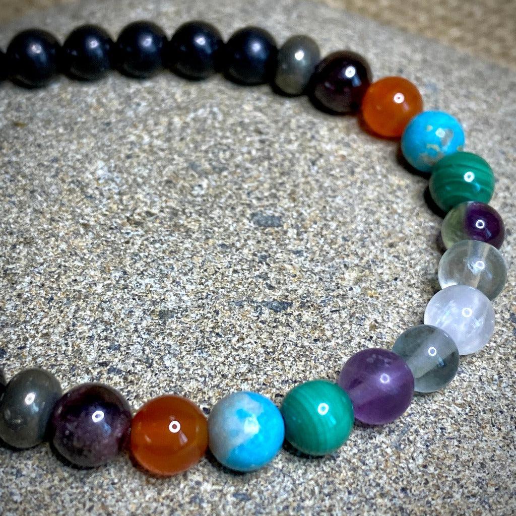 Immune Support Bracelet, Gemstones for Nasty Bugs