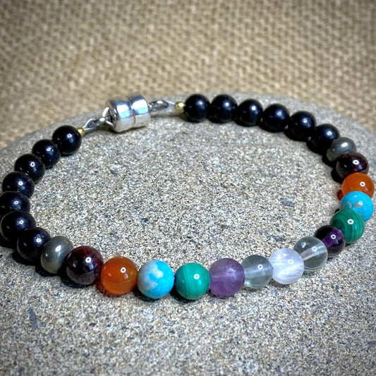 Immune Support Bracelet, Gemstones for Nasty Bugs